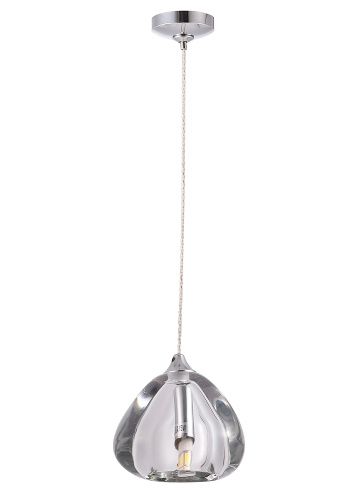 Светильник подвесной Crystal Lux Verano (Верано) VERANO SP1 TRANSPARENT