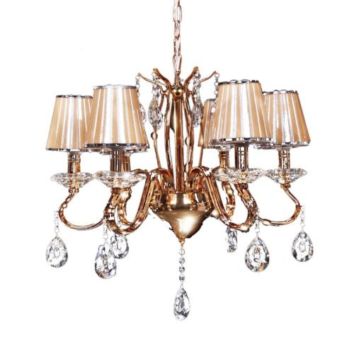 Люстра подвесная Lumina Deco Finezzia (Финеззиа) LDP 9267-6 GD