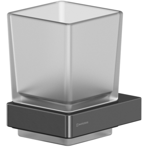 Стакан Whitecross Cubo gunmetal CU2430GM