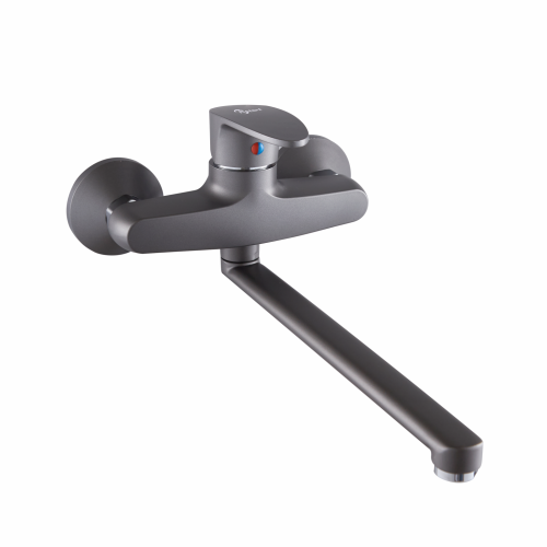 Смеситель для кухни Plstart PL4605-17 настенный графит