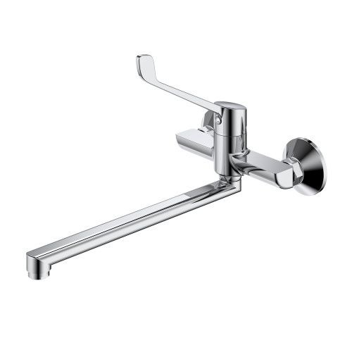 Смеситель для раковины Splenka S08 S08.21 настенный хром