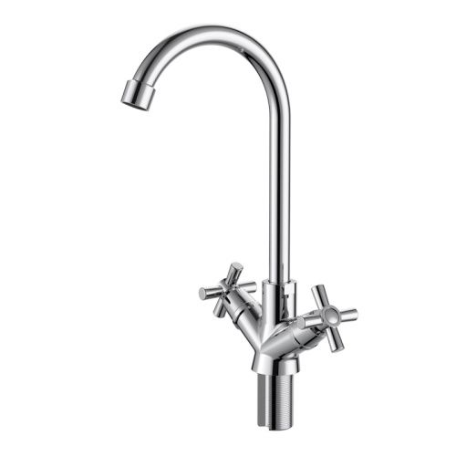 Смеситель для кухни Voda DV519 на мойку хром