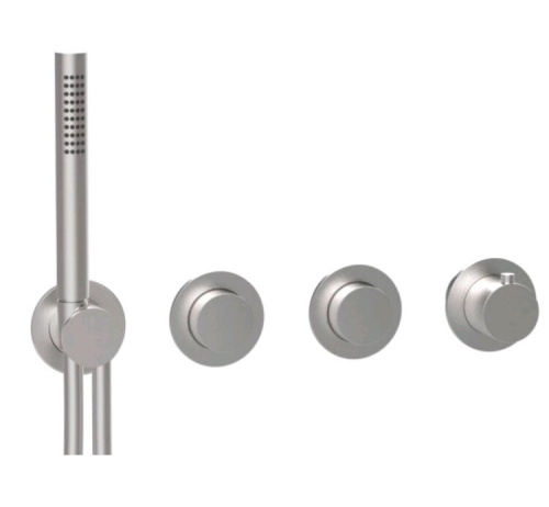 Смеситель Almar Modular Push E180433.316 встраиваемый сталь