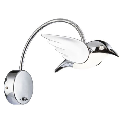 Спот светодиодный Globo Bird Chrome (Бирд Цхроме) 56670-1W