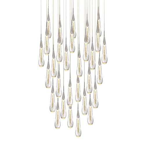 Светильник подвесной Delight Collection Pour (Поур) MD-023B-30 chrome