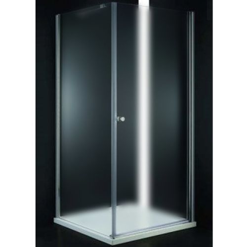 Душевой уголок Cezares ELENA ELENA-W-A-1-80-P-Cr-R 80х80 стекло рифленое профиль хром без поддона