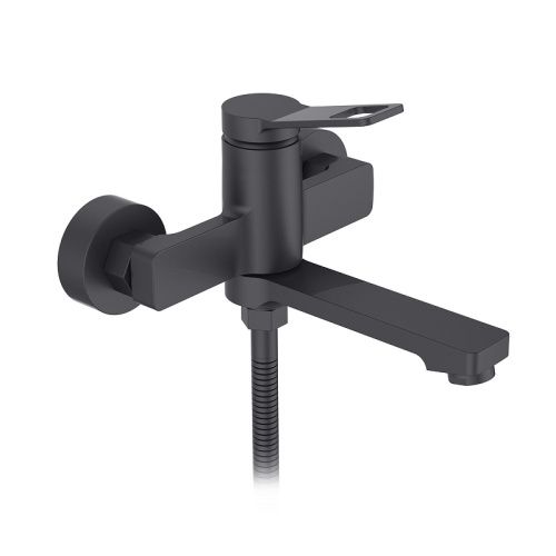 Смеситель для ванны D-Lin D130364-A настенный черный