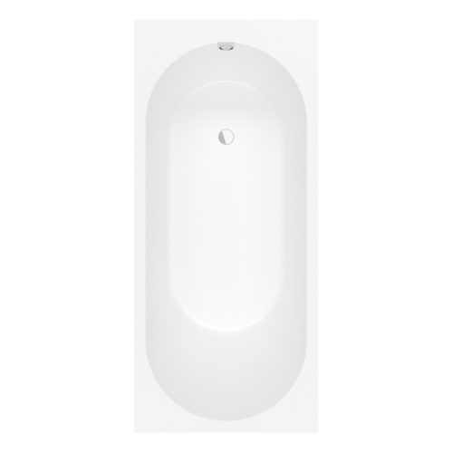 Ванна квариловая Villeroy Boch Oberon 2.0 UBQ181OBR2DV-01 180х80 встраиваемая прямоугольная с ножками