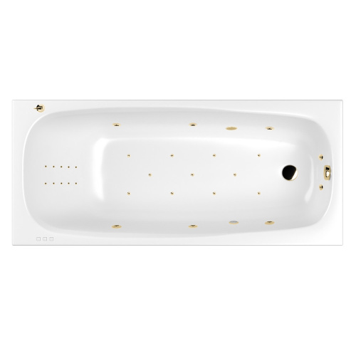 Ванна гидромассажная Whitecross LAYLA 0102.170075.100.ULTRANANO.GL 170х75  прямоугольная