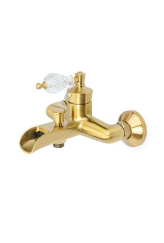 Смеситель Boheme Vogue Crystal 203-CRST настенный бронза