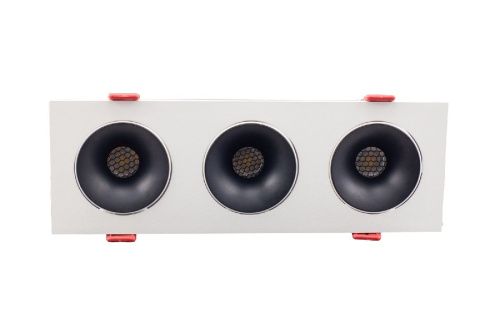 Светильник встраиваемый AM Group Am480 AM480-3 BK+WH 23,1W
