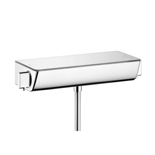 Смеситель Hansgrohe Ecostat Select 13161400 настенный хром/белый
