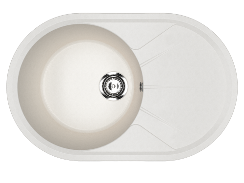 Кухонная мойка Ulgran Classic U-503-341 75х48 цвет белый