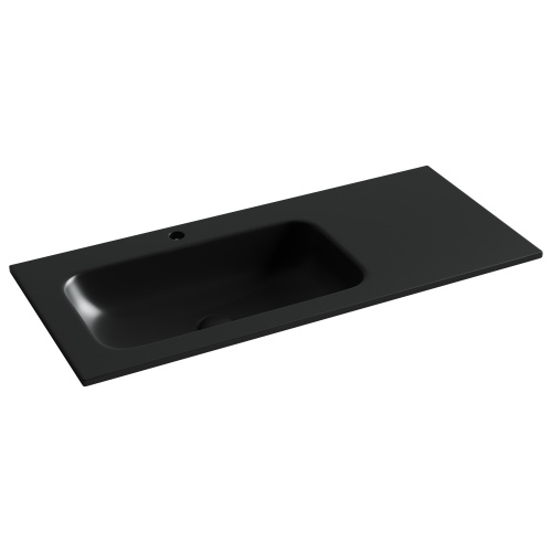 Раковина Ceramica Nova GRACE 101 см CN7014MB накладная цвет черный матовый