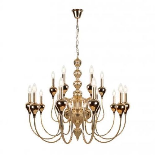 Люстра подвесная iLamp Lady (Лады) 88003-10+5 GD