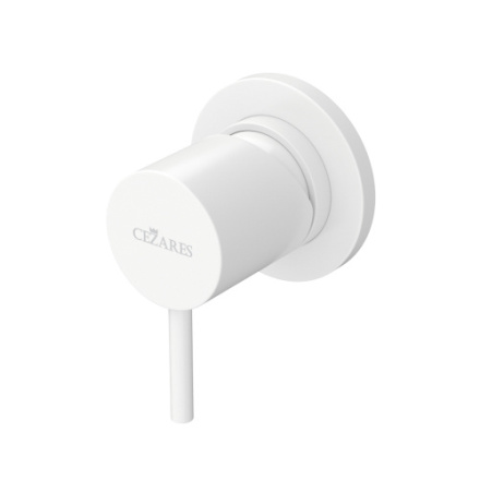 Смеситель Cezares LEAF LEAF-DIM-L-BIO встраиваемый белый матовый