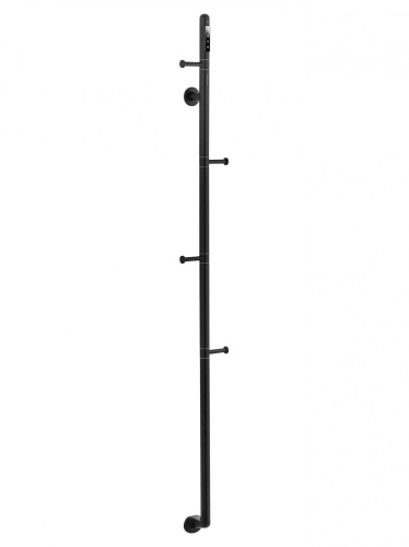 Полотенцесушитель электрический Wonzon & Woghand Kassel WW-AL616-MB 10х165 черный