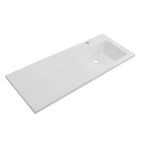 Раковина BelBagno  120,2 см BB1200/480-LV-MR-R над стиральной машиной цвет белый