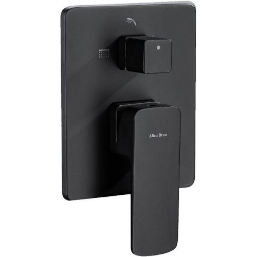 Смеситель для ванны с душем Allen Brau Infinity 5.21014-31 встраиваемый в стену черный