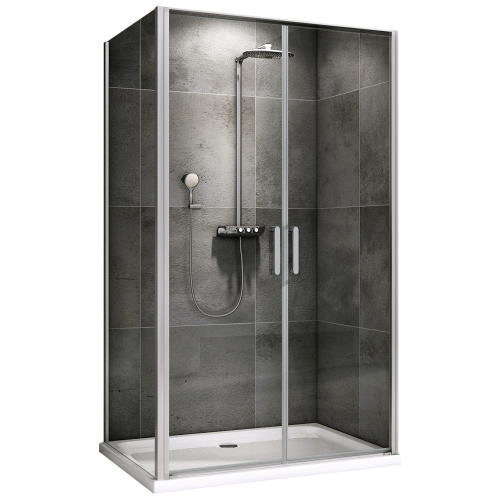 Душевой уголок Abber Sonnenstrand AG04100C-S75 75х100 стекло прозрачное профиль хром глянцевый