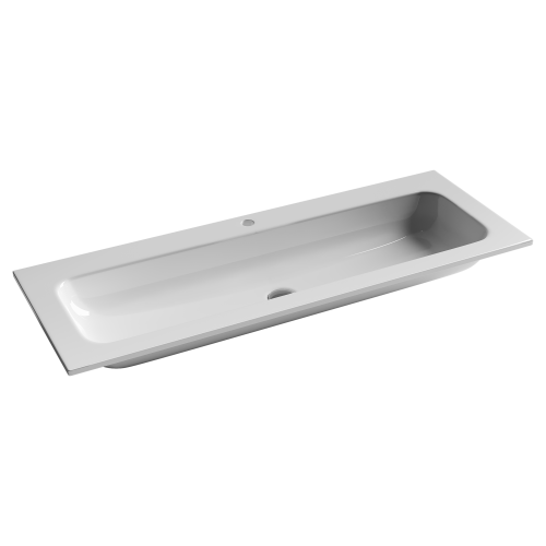 Раковина Ceramica Nova GRACE 121 см CN7017 накладная цвет белый