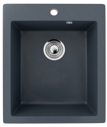 Кухонная мойка Ulgran Classic U-404-343 42х50 цвет антрацит