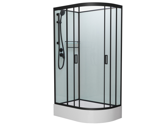 Душевая кабина Frank 144009 120х80 без крыши ориентация левая Душевая кабина Frank 144009 120х80 без крыши ориентация левая