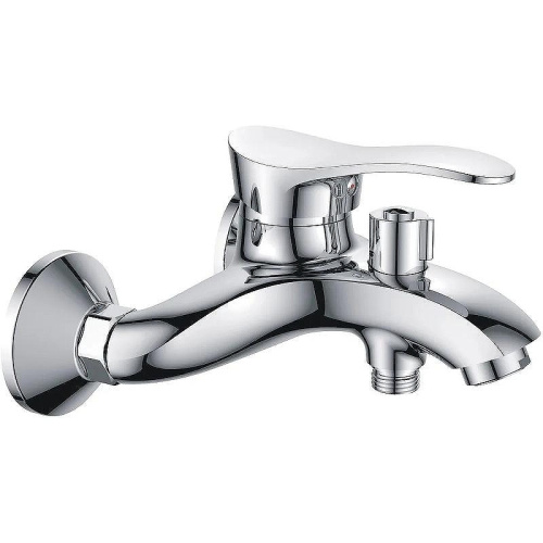 Cмеситель для ванны и душа Haiba HB6001 настенный хром Cмеситель для ванны и душа Haiba HB6001 настенный хром