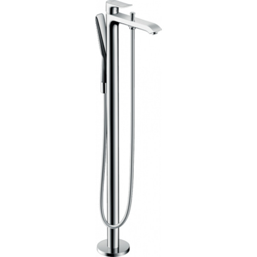 Смеситель для ванны и душа Hansgrohe Metris 31471000 напольный хром
