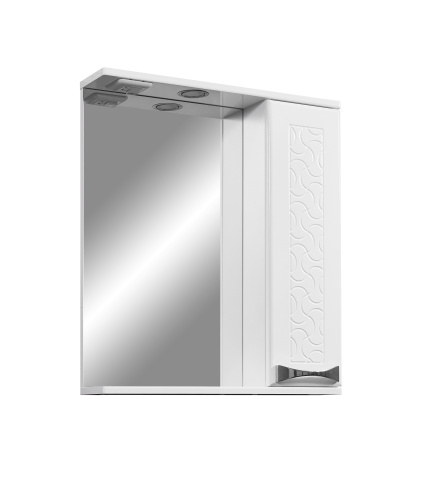 Зеркало-шкаф Stella Polar Ванда SP-00000199 60х14х70 подвесной цвет белый