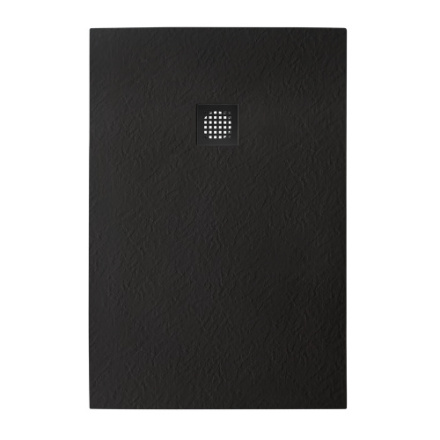 Душевой поддон BelBagno UNO TRAY-MR-UNO-AH-120/90-35-NERO-NO 120х90 искусственный мрамор черный матовый
