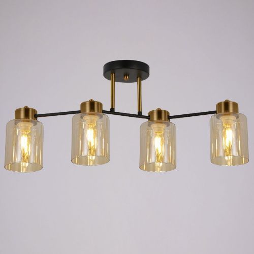 Люстра потолочная Illumico IL6111-4COU-79 BK GD Qui
