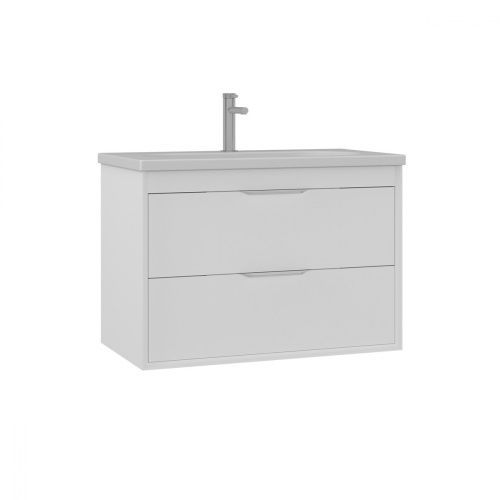 Тумба с раковиной Orka Clay 5004382 80х50х52 цвет белый матовый