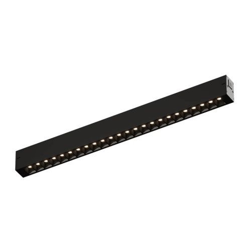 Трековый однофазный светильник Denkirs Smart grill (Смарт грилл) DK8002-CONN-BK