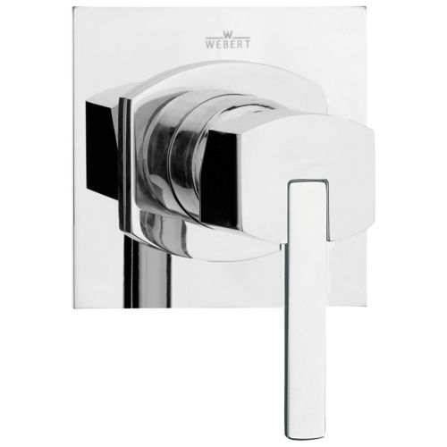 Смеситель для ванны и душа Webert Azeta New AA880101015 встраиваемый в стену хром