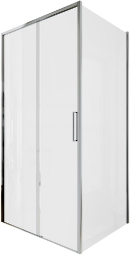 Душевой уголок Aquanet Pleasure Evo AE65-100x80-CT 100х80 стекло прозрачное профиль хром глянцевый без поддона