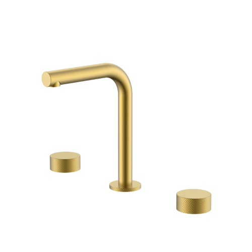 Смеситель Boheme Stick 152-MG.4 на столешницу золото матовое