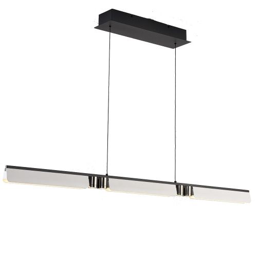 Светильник подвесной iLedex Vision (Висион) 9309D-1200-2 WH+BK