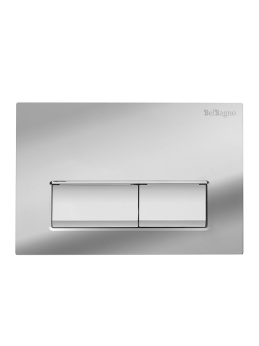Клавиша смыва механическая BelBagno  BB-15R-CRM цвет хром глянцевый