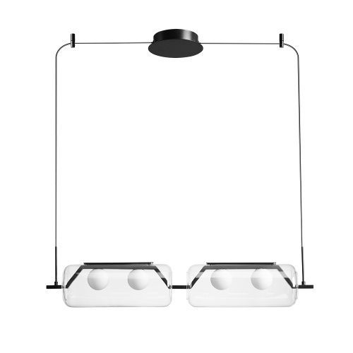 Светильник подвесной Arte Lamp Geneva (Генева) A2341SP-4BK