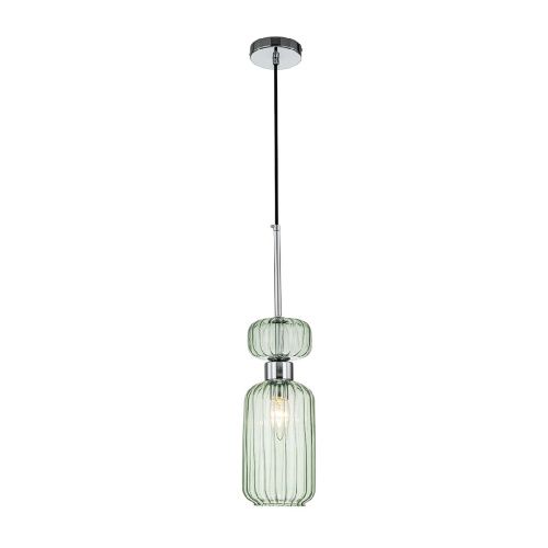 Светильник подвесной Escada Gloss (Глосс) 1141/1S Chrome/Green