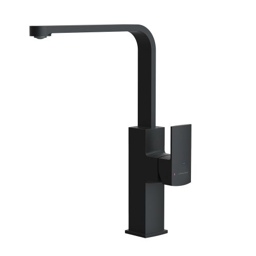 Смеситель для кухни Clever Alpina Square 61194 на мойку черный