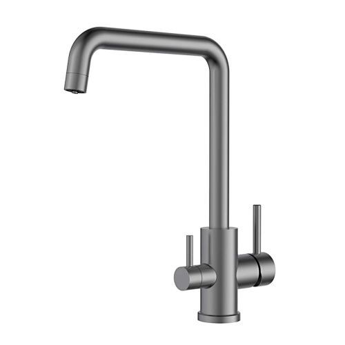 Смеситель для кухни Voda Kitchen FW519GM на мойку оружейная сталь