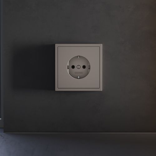 Накладка для розетки с заземлением VOLTUM S70 VLS000614