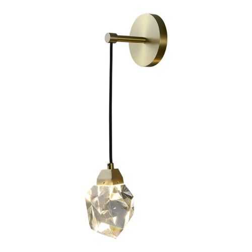 Бра Delight Collection Crystal rock II (Црыстал роцк ИИ) 9701W brass