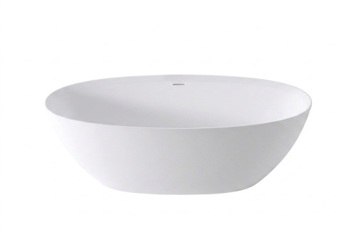 Ванна из искусственного камня Solid Surface Cezares LIBERTA CZR-LIBERTA-170-76-56-SSB 170х75 отдельностоящая овальная