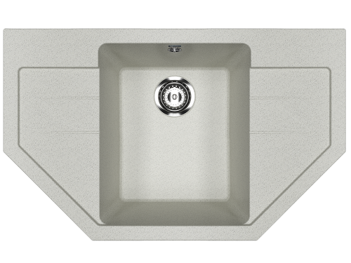 Кухонная мойка Ulgran Classic U-609-310 79х49 цвет серый