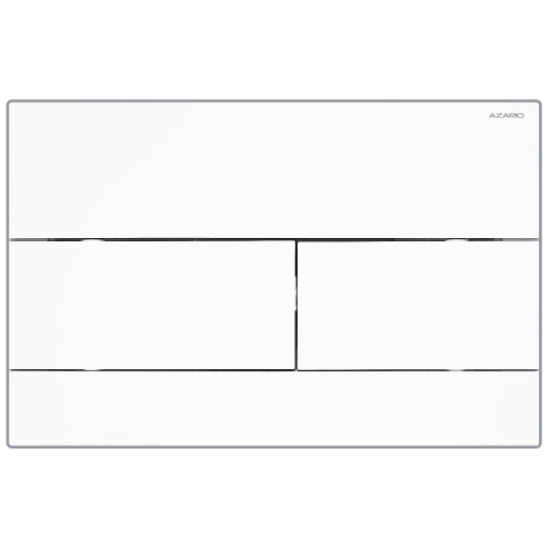 Клавиша смыва механическая Azario AZ-013.0 цвет белый глянцевый