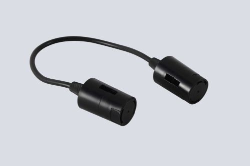 Крепление подвесное с двойным фиксатором для гибкой магнитной системы Crystal Lux Trace 48V (Траце 48В) CLT 0.217 04 BL