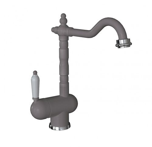 Смеситель для кухни Florentina Ода 313.08H.1113.305 на раковину грей